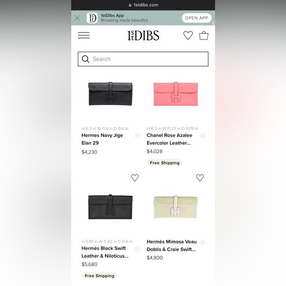 HERMÈS Jige Elan 29 clutch - Picture 9 of 16